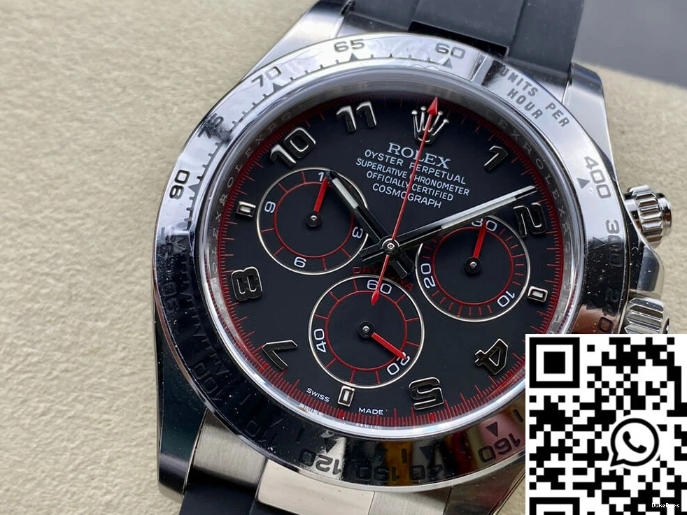 Daytona 116509 Cosmograph Rolex Factory Clean Black Dial 0323